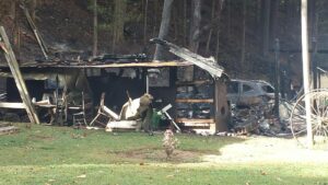 Fire on Mason-Dixon Highway claims one life